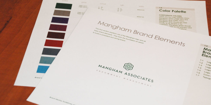 Mangham Associates <h2>Branding Guide</h2>