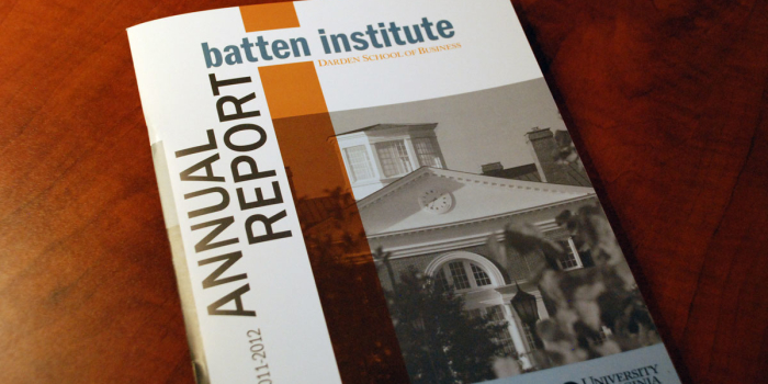 Batten Institute <h2>Annual Report</h2>