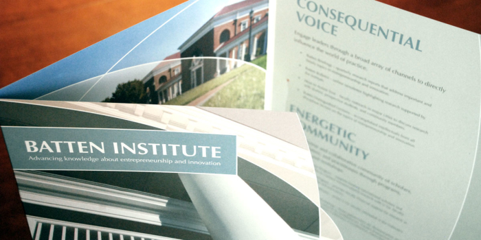 Batten Institute <h2>Brochure Folder</h2>